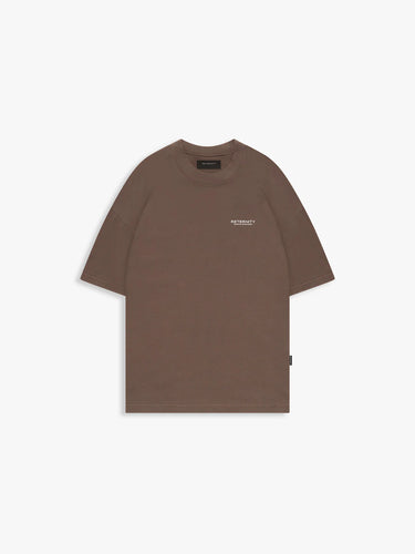 RETERNITY - CREATIVE DEPT T-SHIRT - BROWN