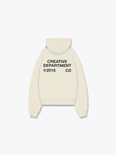 RETERNITY- CREATIVE DEPT HOODIE - CREAM