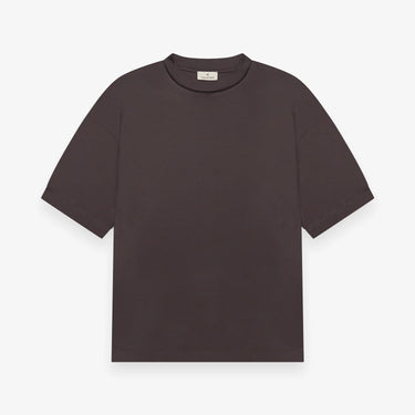 VALENZA - INTERLOCK SUPIMA OVERSIZED T-SHIRT ASPHALT