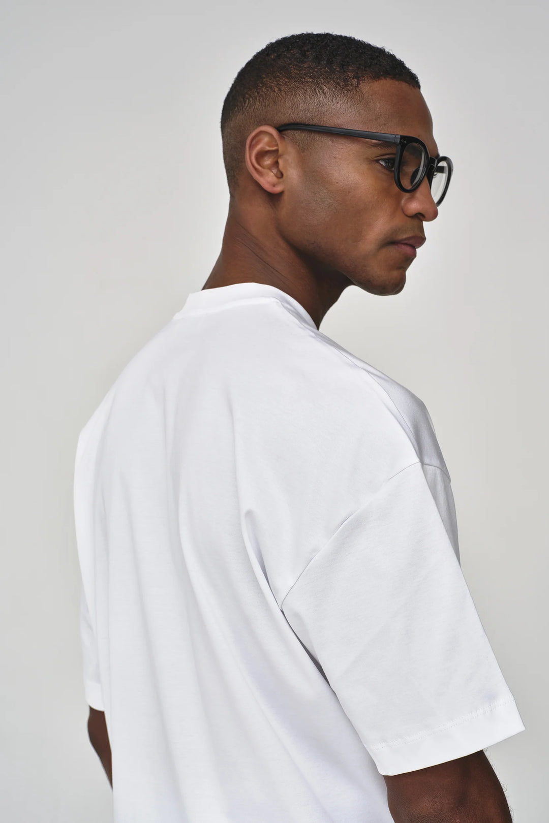VALENZA - INTERLOCK SUPIMA OVERSIZED T-SHIRT WHITE