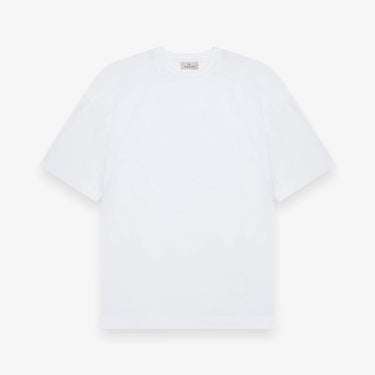 VALENZA - INTERLOCK SUPIMA OVERSIZED T-SHIRT WHITE