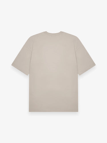 VALENZA - INTERLOCK SUPIMA OVERSIZED T-SHIRT BEIGE