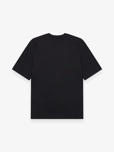 VALENZA - INTERLOCK SUPIMA OVERSIZED T-SHIRT BLACK