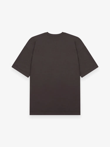 VALENZA - INTERLOCK SUPIMA OVERSIZED T-SHIRT EBONY BROWN