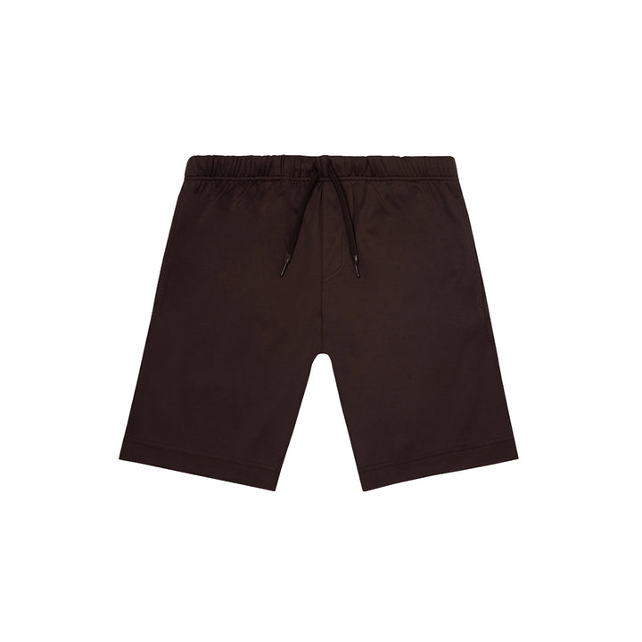 VALENZA - INTERLOCK SUPIMA SPORTSHORT EBONY BROWN
