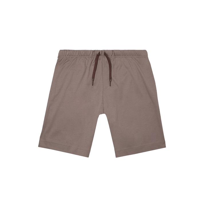 VALENZA - INTERLOCK SUPIMA SPORTSHORT LEAD GREY
