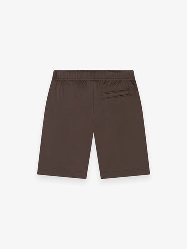 VALENZA - INTERLOCK SUPIMA SPORT SHORTS - EBONY BROWN