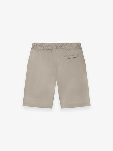 VALENZA - INTERLOCK SUPIMA SPORT SHORTS - LEAD GREY