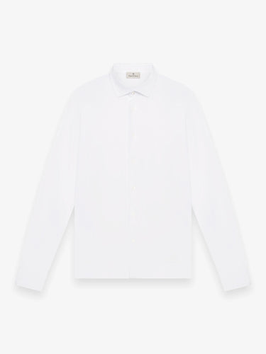 VALENZA- SUPIMA SHIRT LANGE MOUWEN WHITE