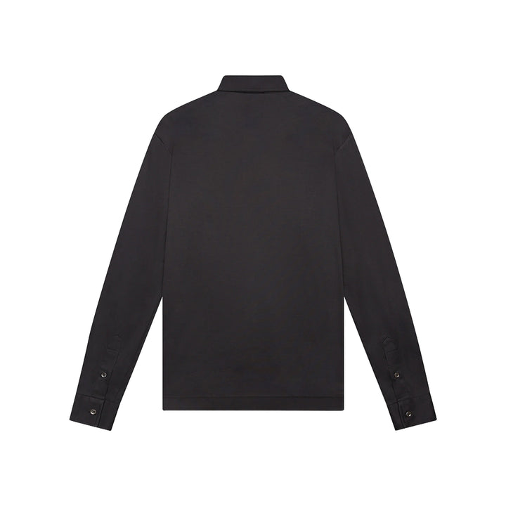 VALENZA - SUPIMA SHIRT LANGE MOUWEN BLACK