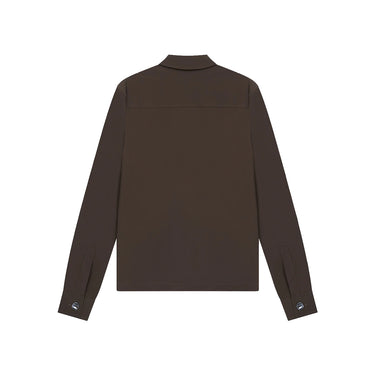VALENZA - TECH STRETCH OVERSHIRT EBONY BROWN
