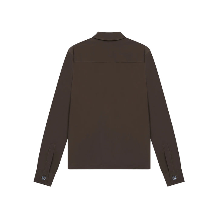 VALENZA - TECH STRETCH OVERSHIRT EBONY BROWN