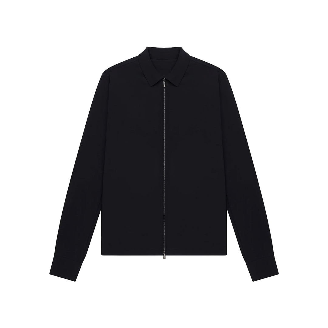 VALENZA - TECH STRETCH OVERSHIRT BLACK