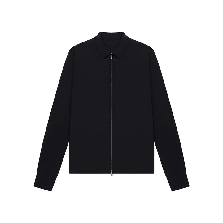 VALENZA - TECH STRETCH OVERSHIRT BLACK