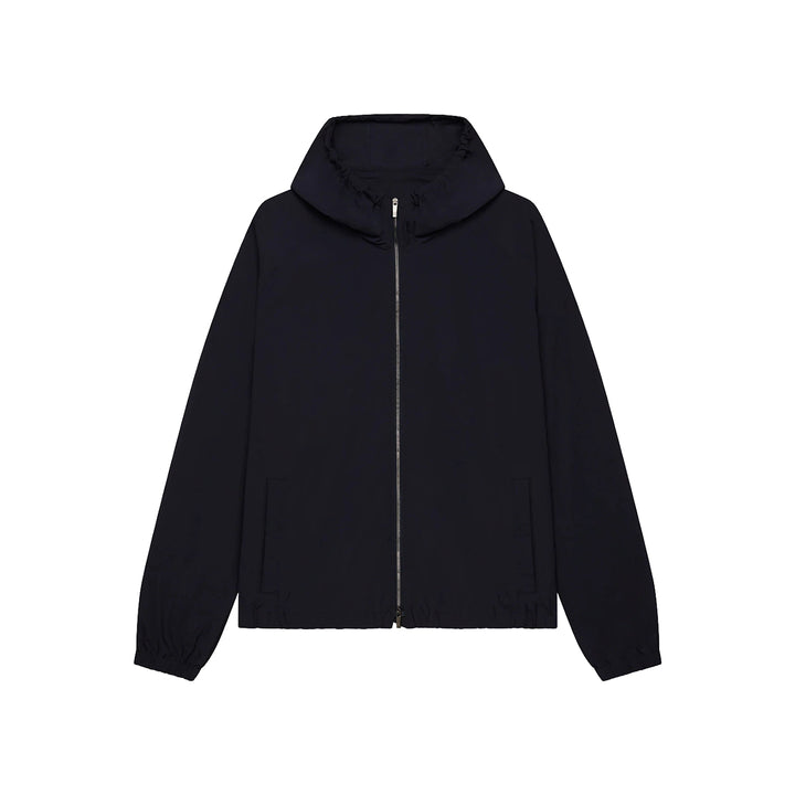 VALENZA - TECH STRETCH HOODED NAVY