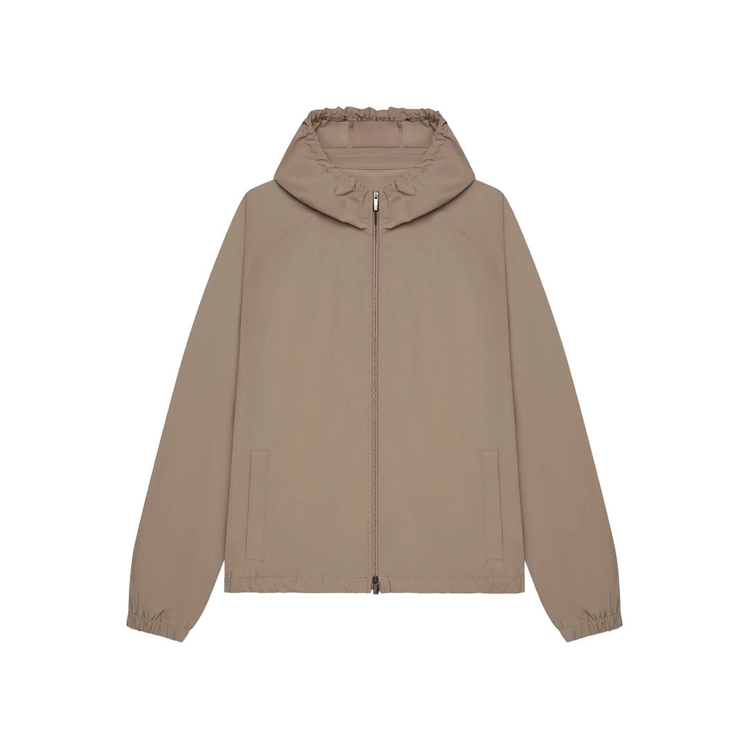 VALENZA - TECH STRETCH HOODED LIGHT BEIGE