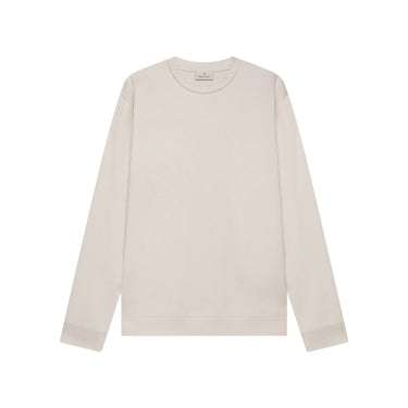 VALENZA- HEAVY SUPIMA SWEATER PEARL GREY