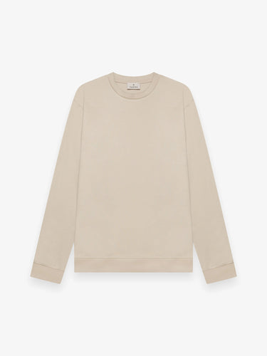 VALENZA- HEAVY SUPIMA SWEATER BEIGE