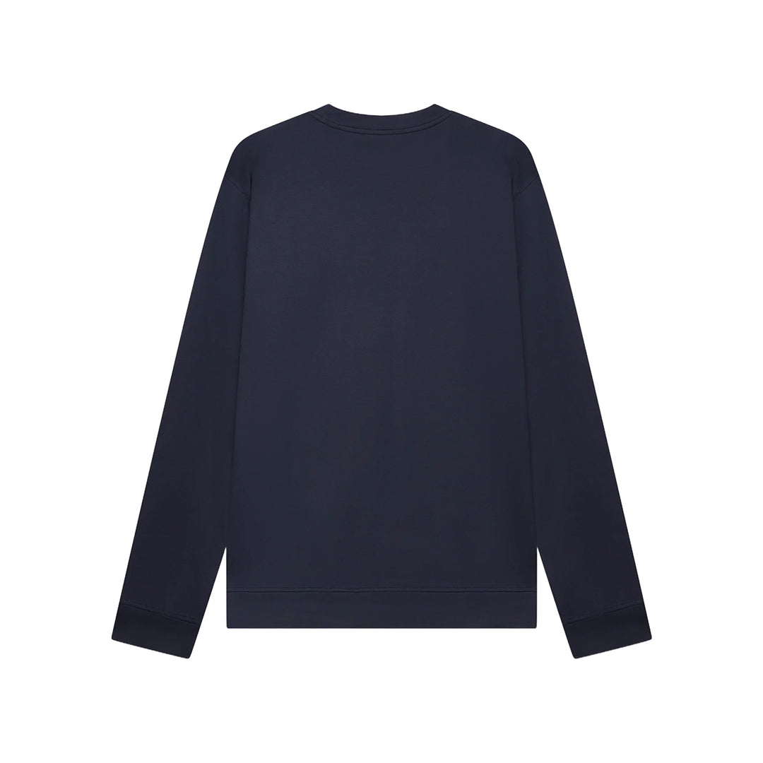 VALENZA- HEAVY SUPIMA SWEATER NAVY