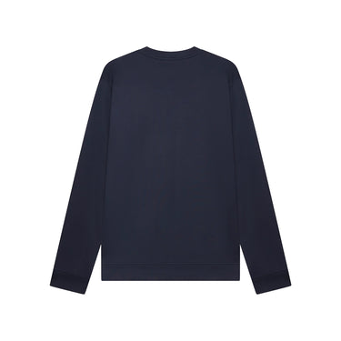 VALENZA- HEAVY SUPIMA SWEATER NAVY