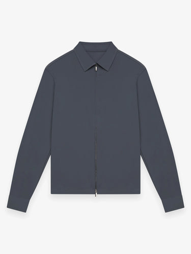 VALENZA- WARM TECH STRETCH OVERSHIRT- DARK GREY