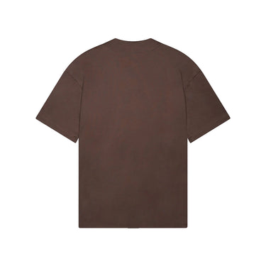 VALENZA - SUPIMA BASEBALL SHIRT S/S - EBONY BROWN