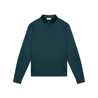 VALENZA - SUPIMA POLO MET RITSSLUITING - FIREFLY