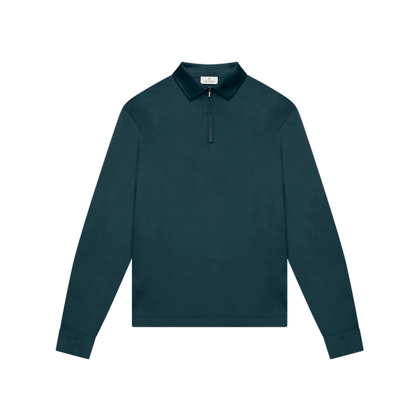 VALENZA - SUPIMA POLO MET RITSSLUITING - FIREFLY