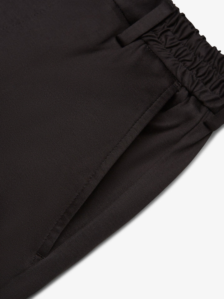 VALENZA - SUPIMA TAPERED TROUSER - BLACK
