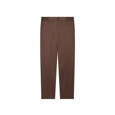 VALENZA - SUPIMA TAPERED TROUSER - EBONY BROWN