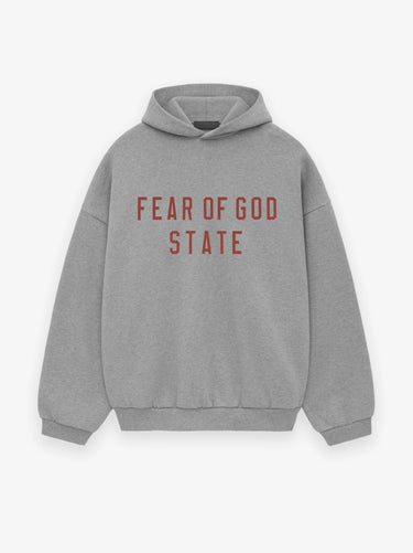 FEAR OF GOD ESSENTIALS - DARK HEATER HOODIE