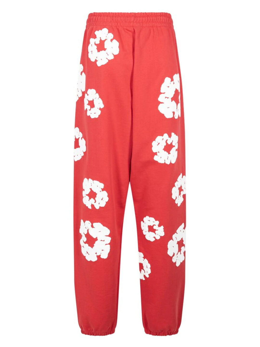 DENIM TEARS - THE COTTON WREATH SWEATPANTS RED