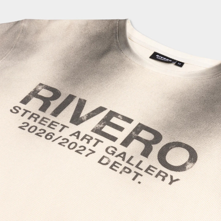 RIVERO - AGED ART DEPT WAFFLE LONGSLEEVE