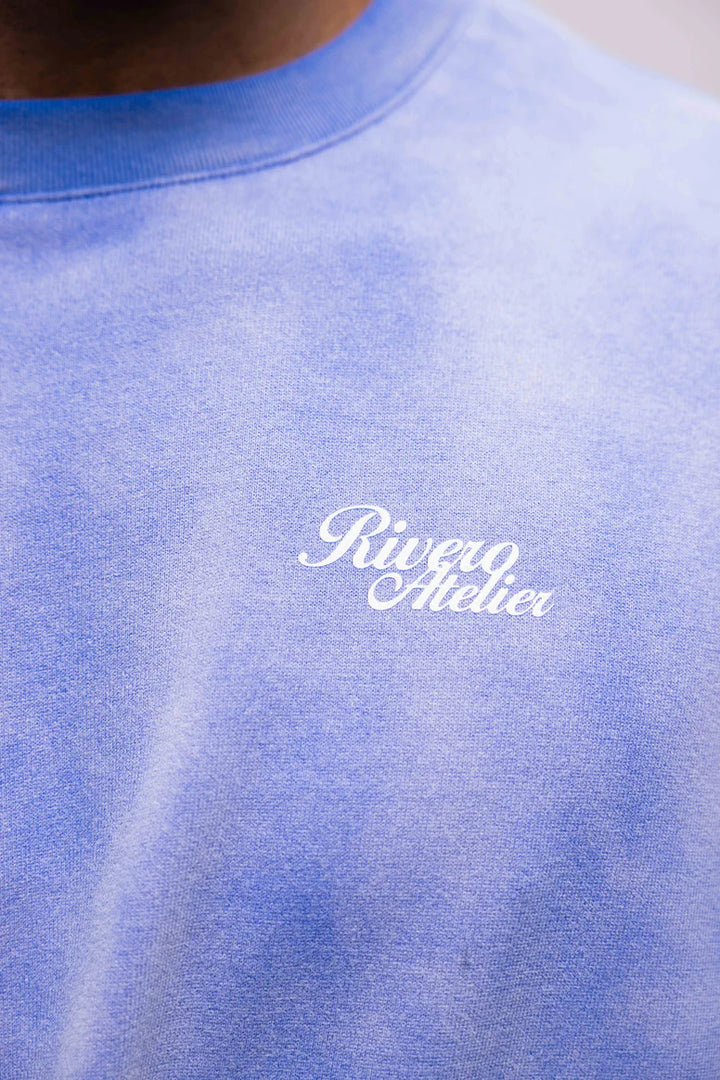 RIVERO - ATELIER LONGSLEEVE WASHED BLUE