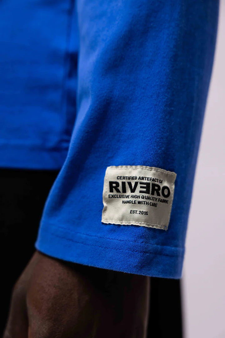 RIVERO - ATELIER LONGSLEEVE WASHED BLUE