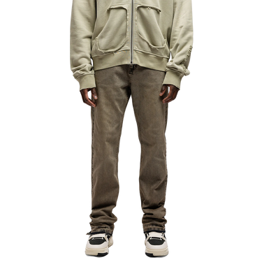 RIVERO - REGULAR EARTHBOUND EMBOSSED DENIM JEANS