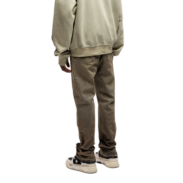 RIVERO - REGULAR EARTHBOUND EMBOSSED DENIM JEANS