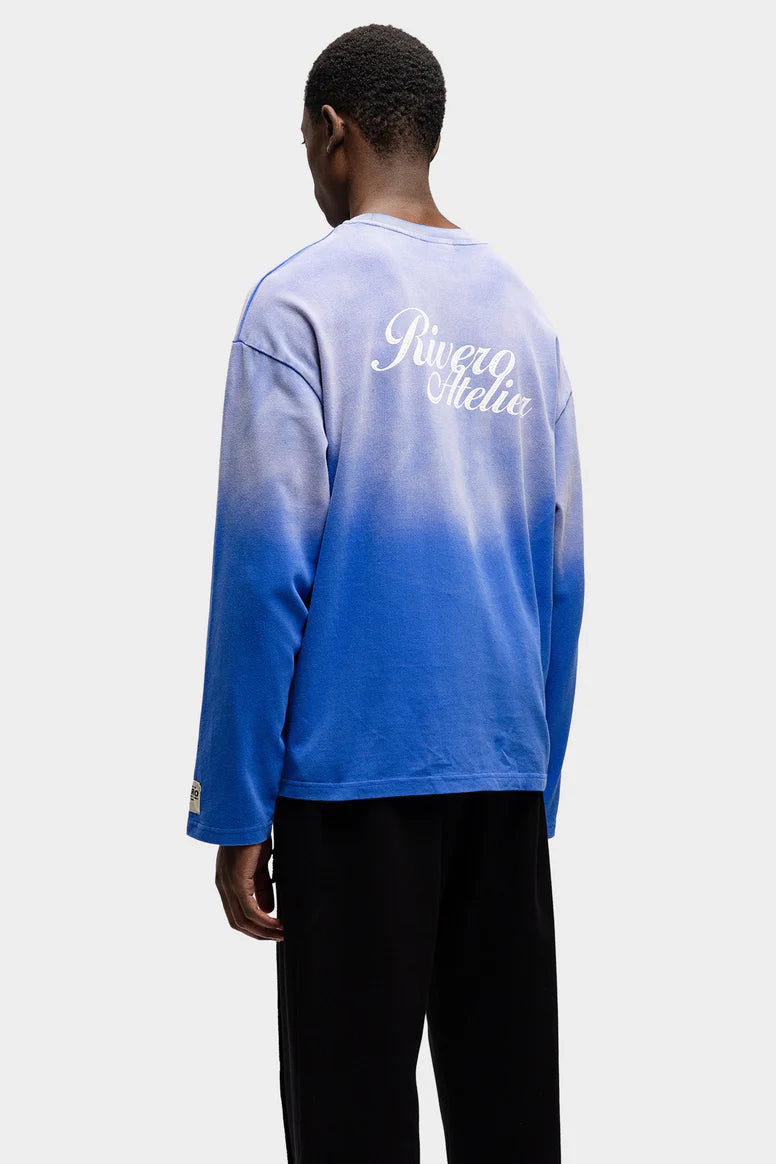 RIVERO - ATELIER LONGSLEEVE WASHED BLUE