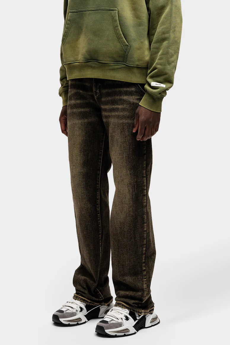 RIVERO - RELAXED SHADOW WASHED DENIM JEANS