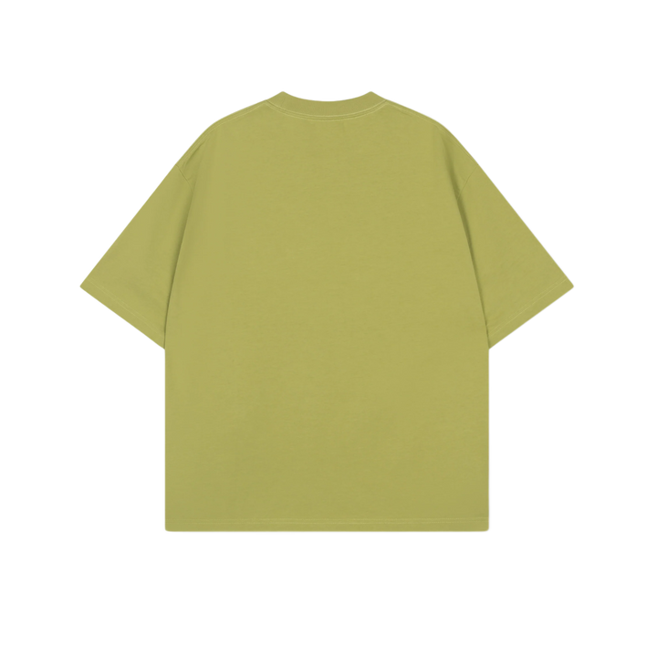 RIVERO - PUFFED LOGO T-SHIRT MOSS