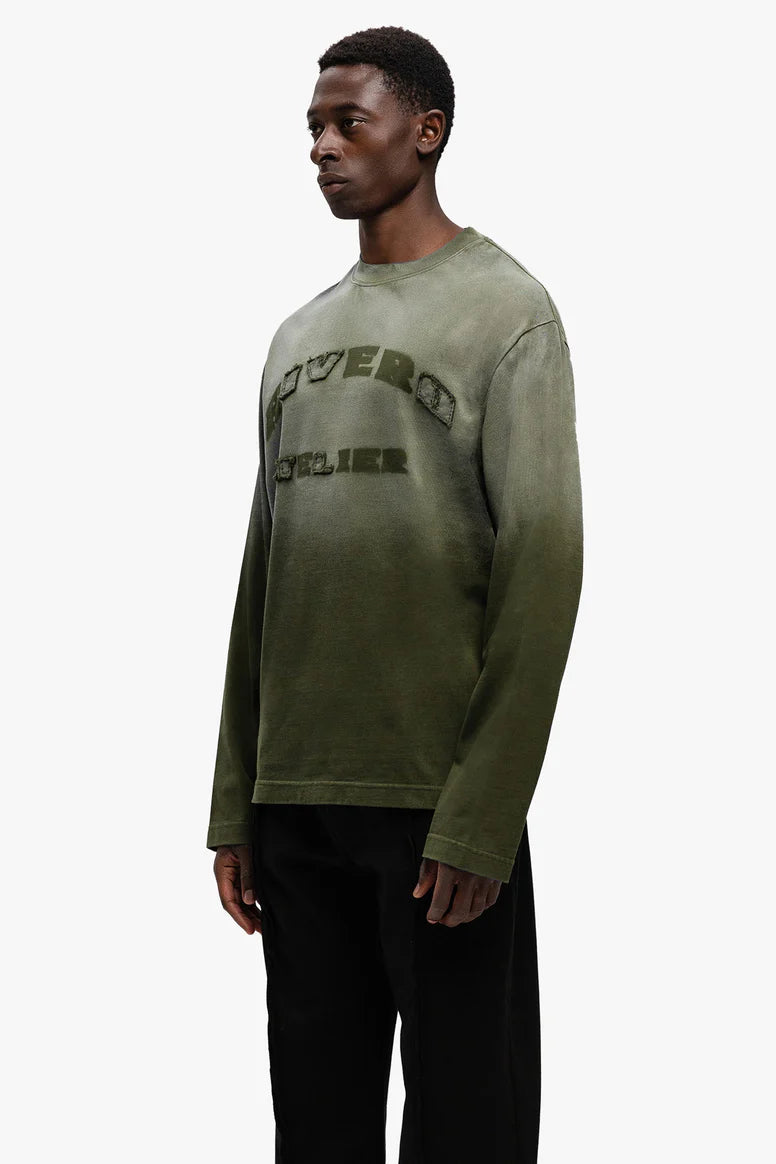 RIVERO - FOREST WASHED STATEMENT LONGSLEEVE TEE