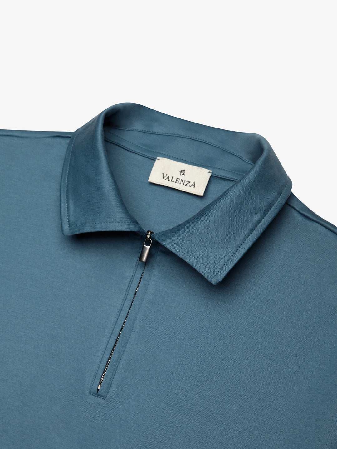 VALENZA - SUPIMA POLO ZIP COLLAR S/S - MONSOON