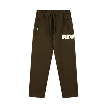 RIVERO - FRAYED ECHO JOGGER - BROWN