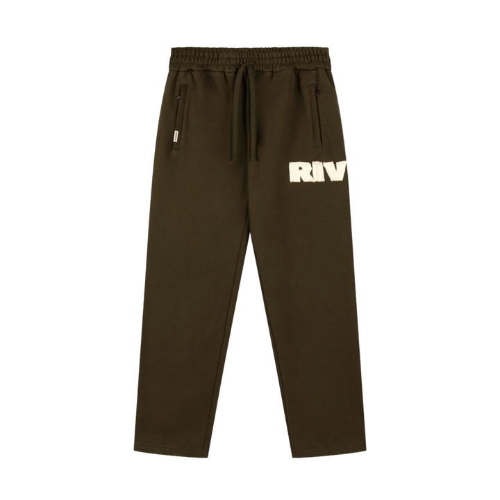 RIVERO - FRAYED ECHO JOGGER - BROWN