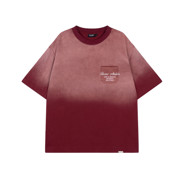 RIVERO - SHADE MAROON STUDIO TEE