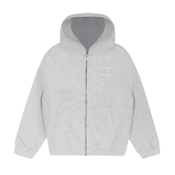 RIVERO - URBAN ZIP HOODIE GREY