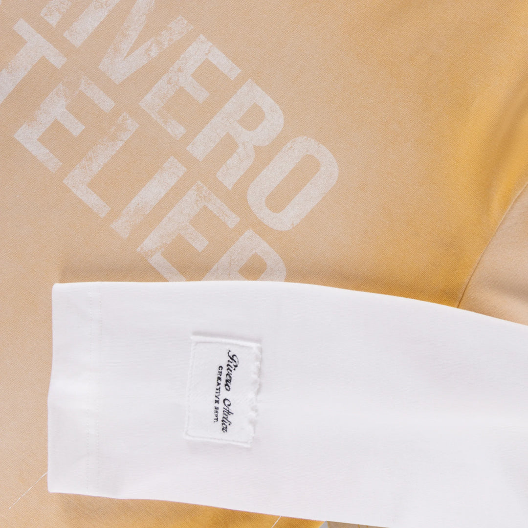 RIVERO - FADE ARTIFACT SUN BLEACH DOUBLE LAYERED TEE