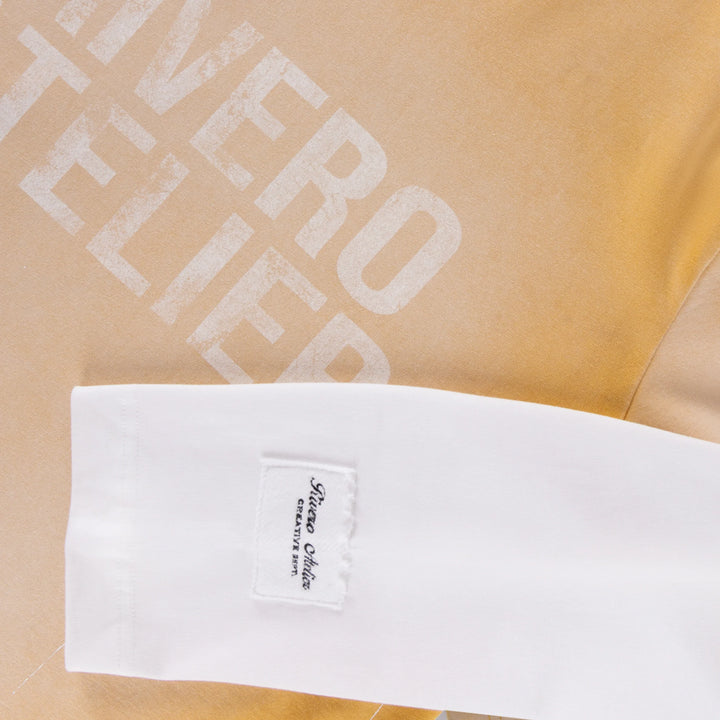 RIVERO - FADE ARTIFACT SUN BLEACH DOUBLE LAYERED TEE