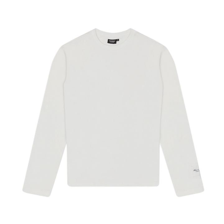 RIVERO - ART &amp; DESIGN WAFFLE LONGSLEEVE WHITE
