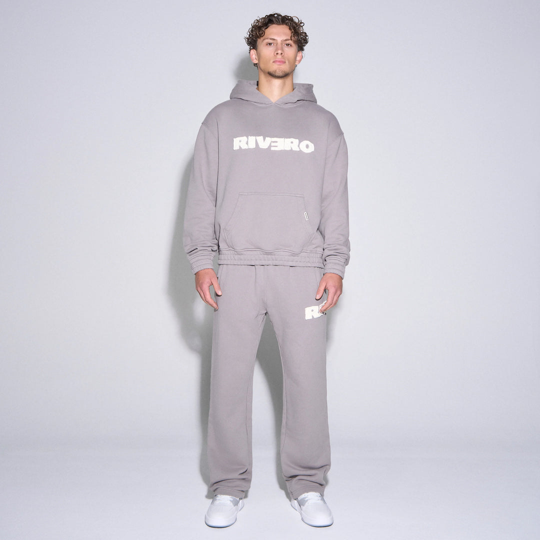 RIVERO - FRAYED ECHO JOGGER - GREY